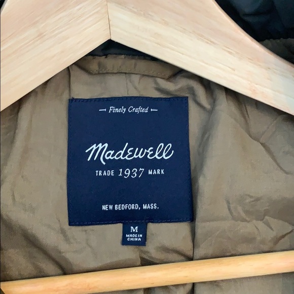 Madewell Brown and Black Puffer Jacket - Picture 9 of 12